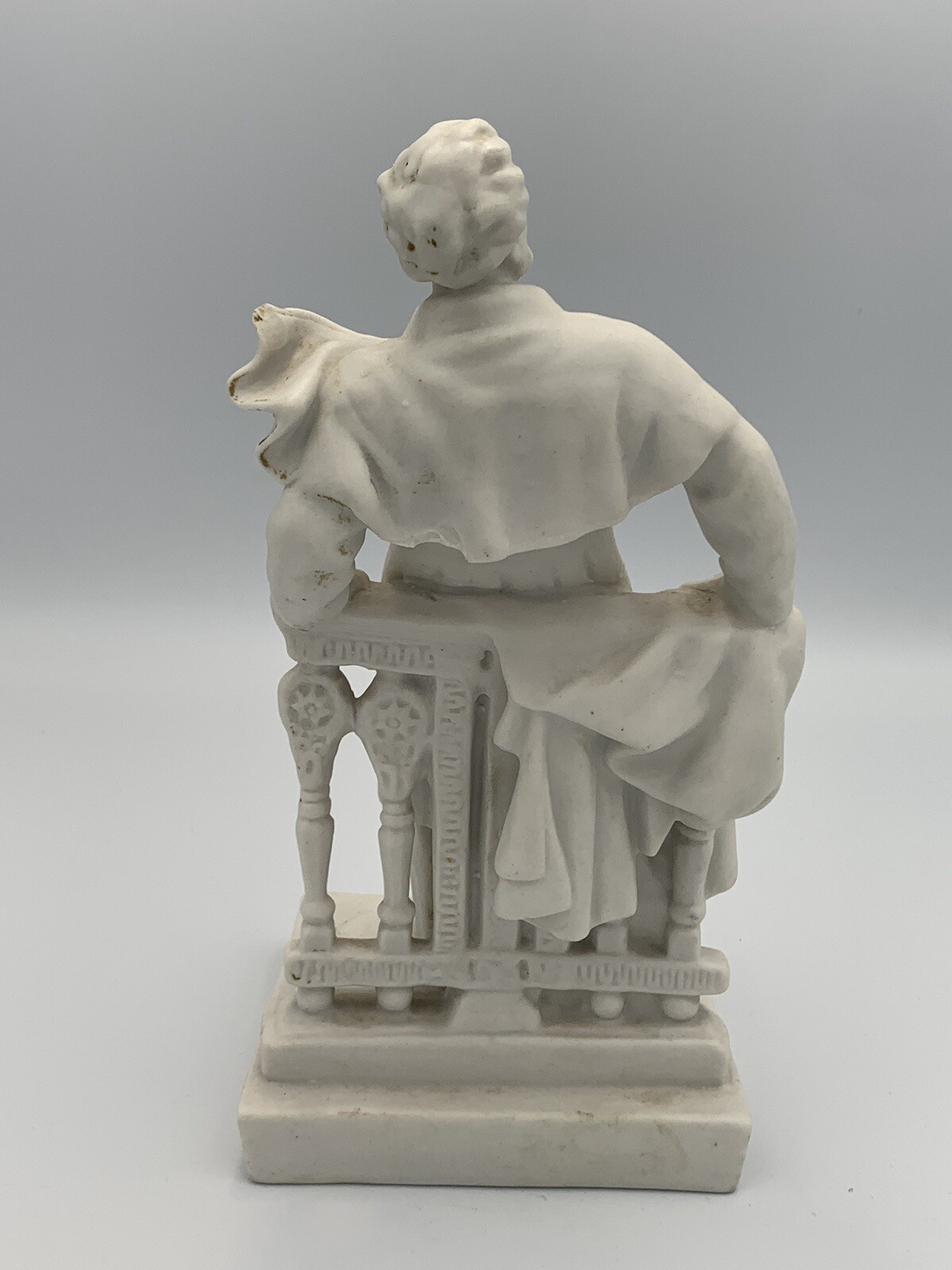 Rare Soviet Porcelain Figurine Writer Alexander Pushkin USSR