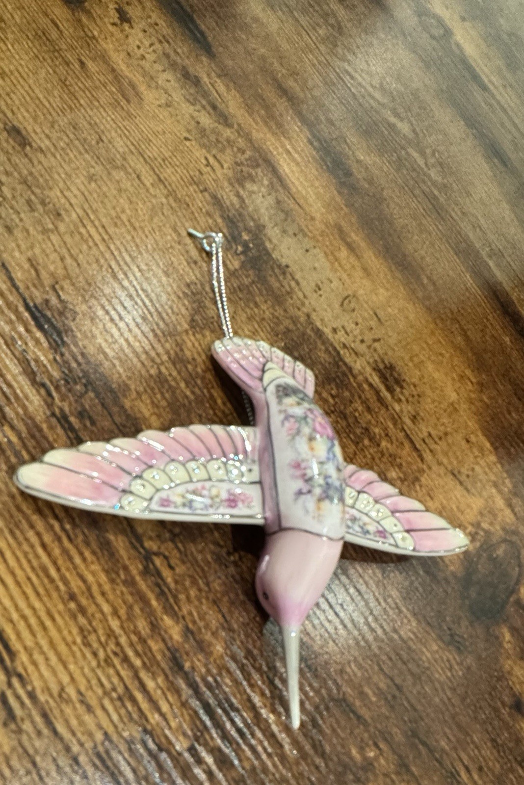 Lena Liu’s Porcelain Hummingbird Precious Jewels Ornament from Bradford Exchange