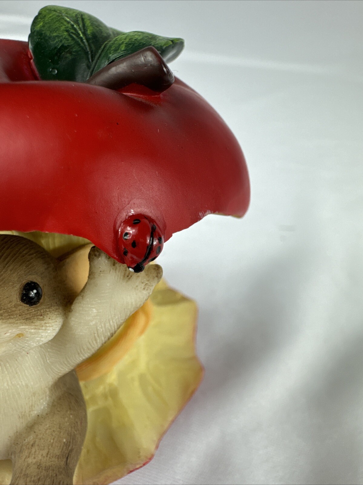 Charming Tails “Friends To The Core” – Resin Apple Mice Figurine
