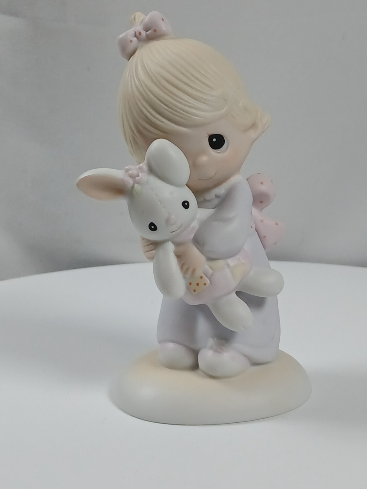 1982 Precious Moments “Jesus Love Me” Girl with Bunny Figurine #E-9279