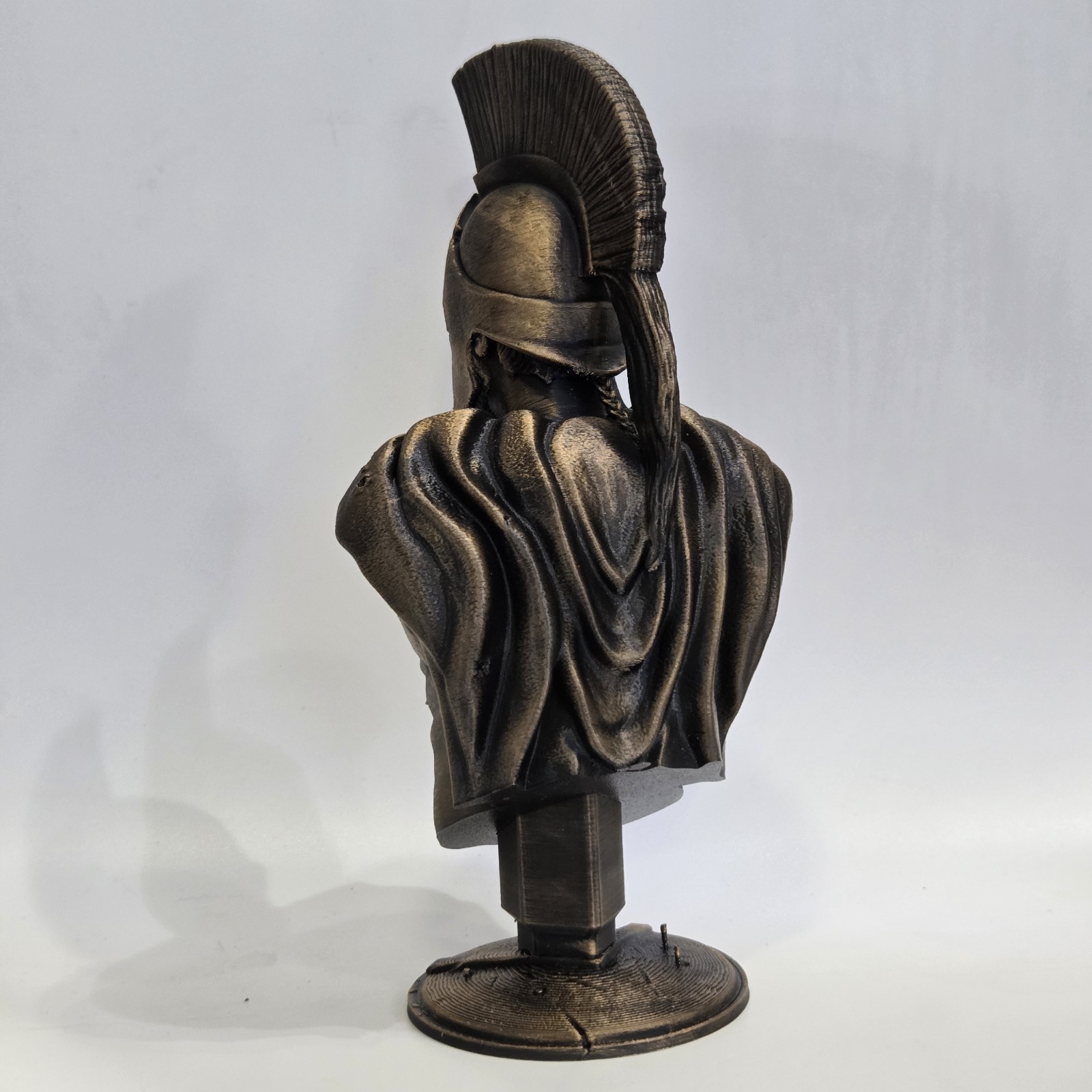 Roman Battle Leonidas Statue 3d Print Hand Painted 7 Inches Tall