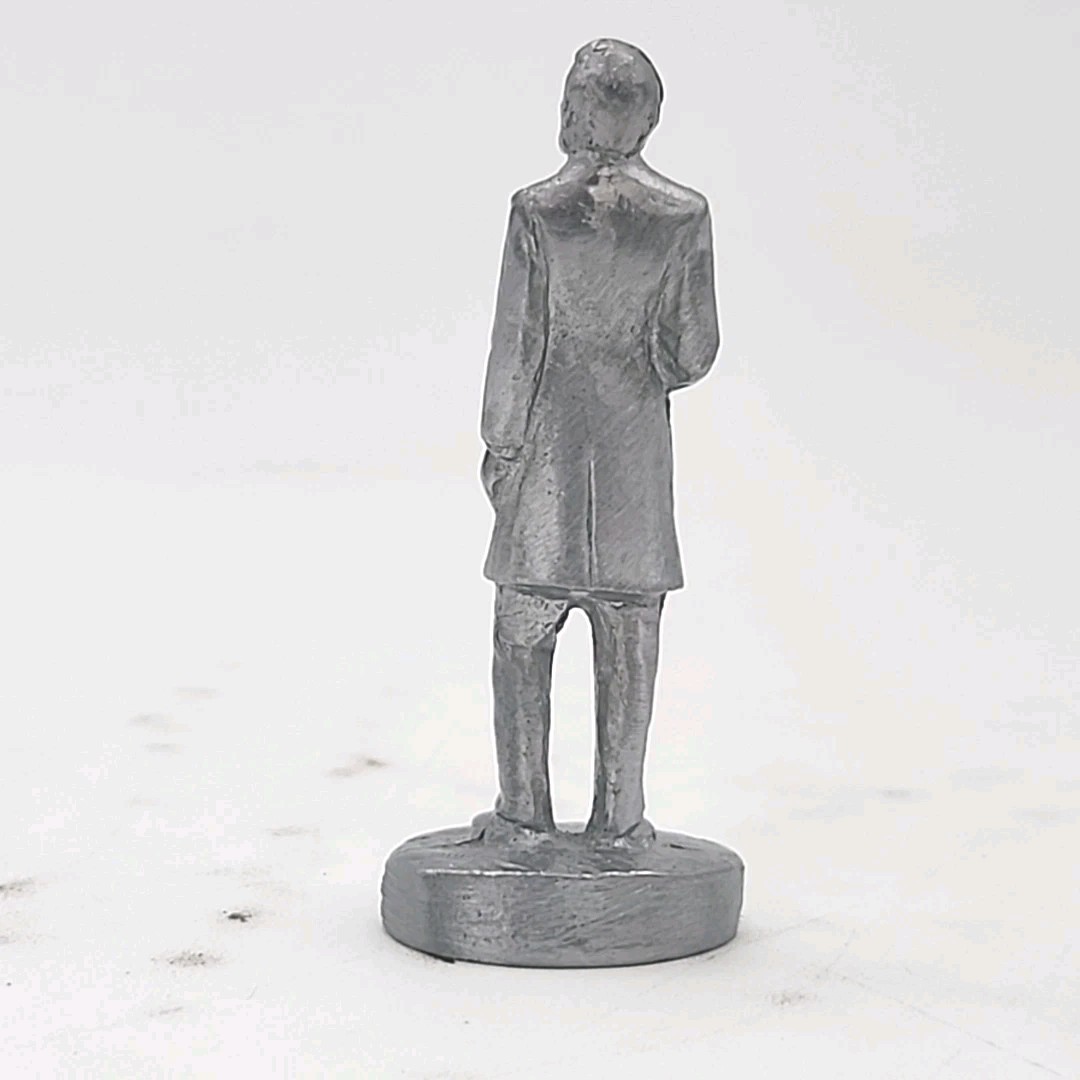 Abraham Lincoln Gettysburg Pewter Figurine 1978 HD Handcrafted USA