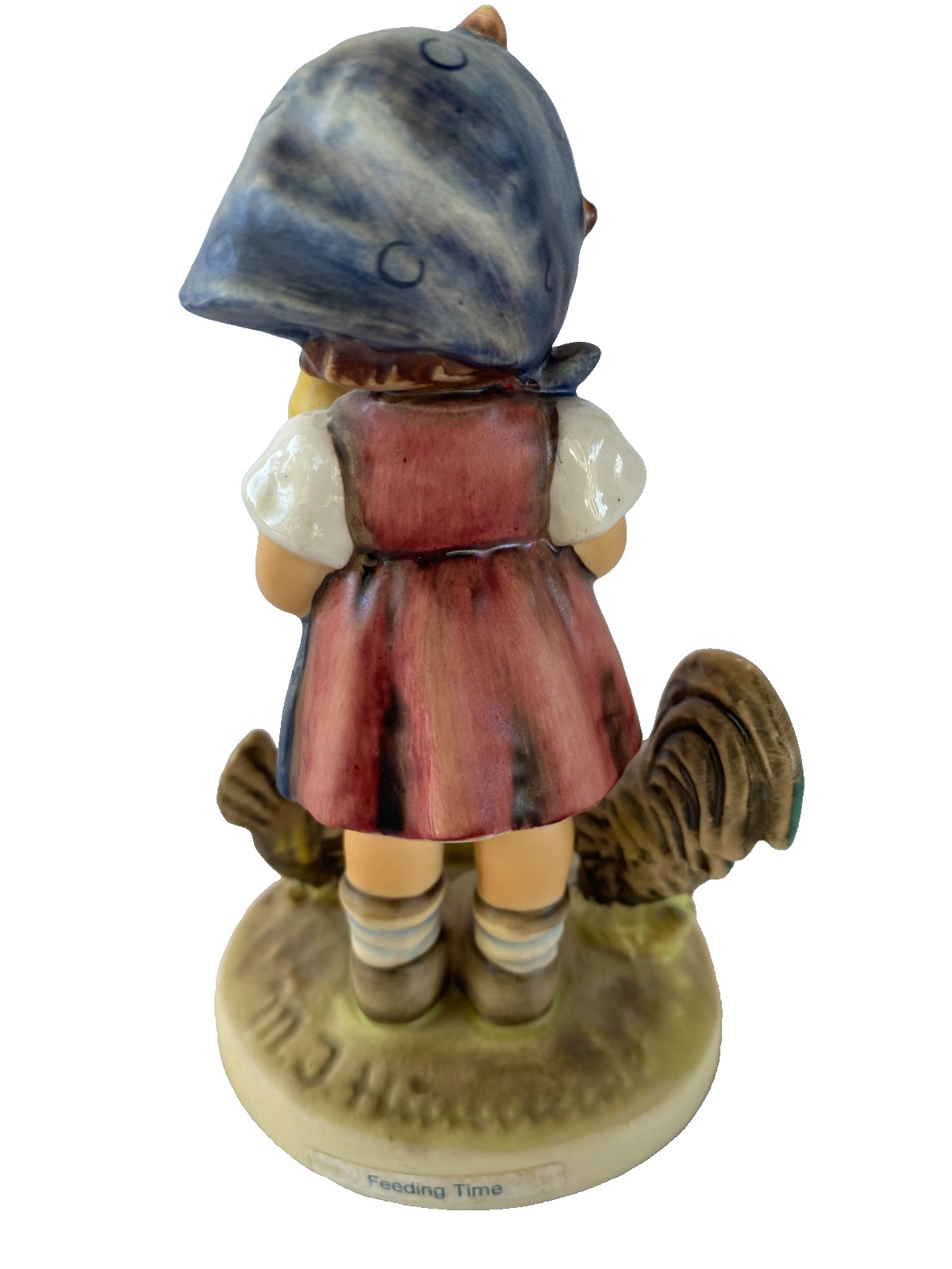 Goebel Hummel “Feeding Time” Figurine #199/I TMK-5 W. Germany Vintage