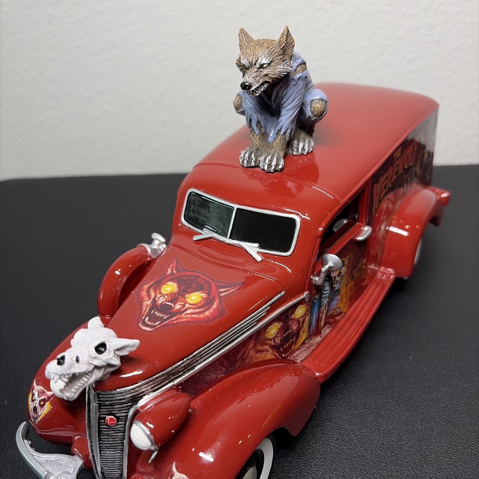 The Werewolfs Cursed Cruiser Hearse by Dave Aikins No Box #0004
