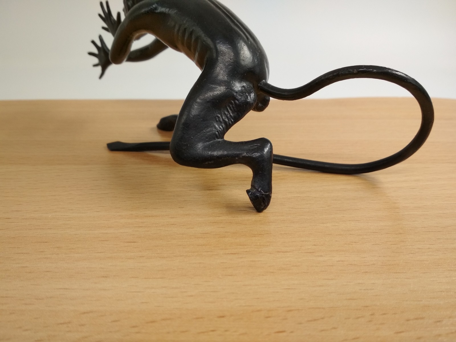 Soviet Russian Kasli Cast Iron Metal Mephistopheles Devil Figurine 6.49″, *170