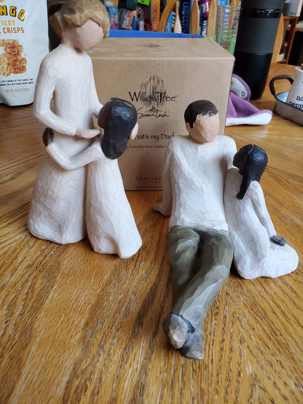 Willow Tree Custom Father And Daughter Mother And Daughter Interracial Family