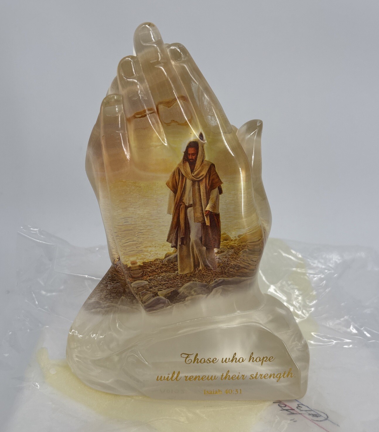The Bradford Exchange Hope In The Lord Praying Hands Figurine by Greg Olsen #13