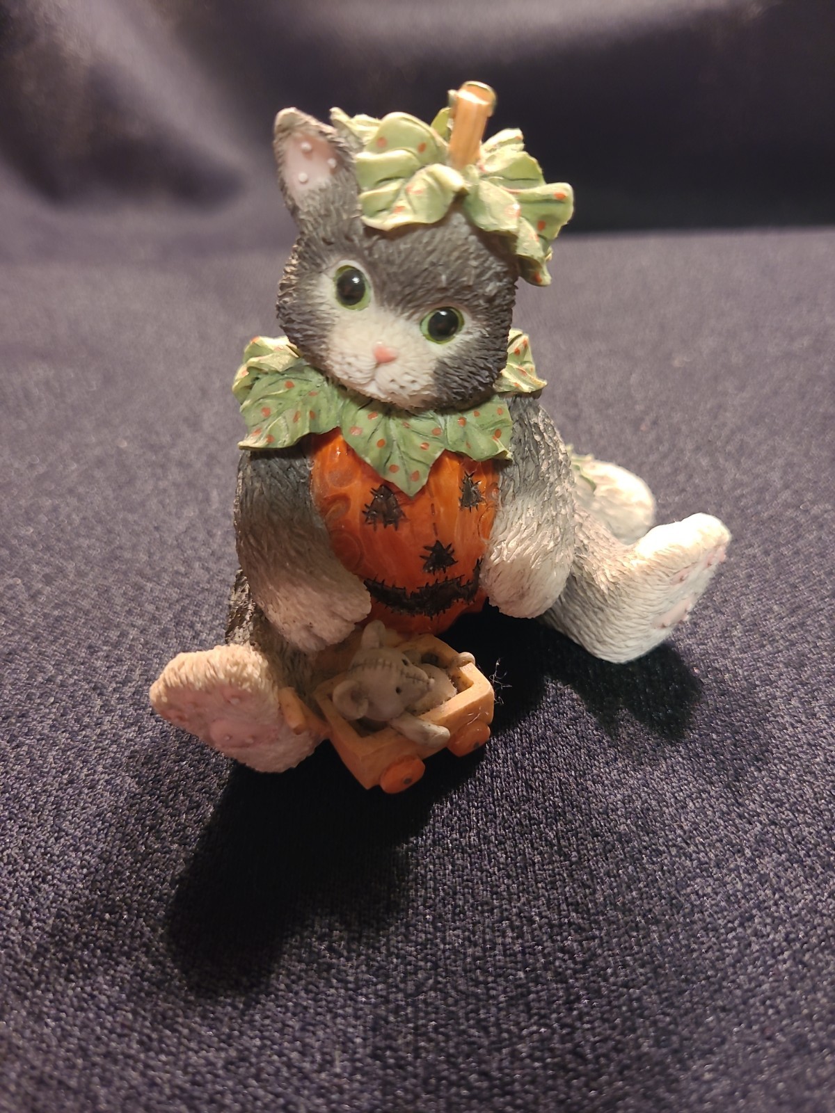 Enesco Calico Kittens “We’ve Carved A Perfect Friendship” #178586