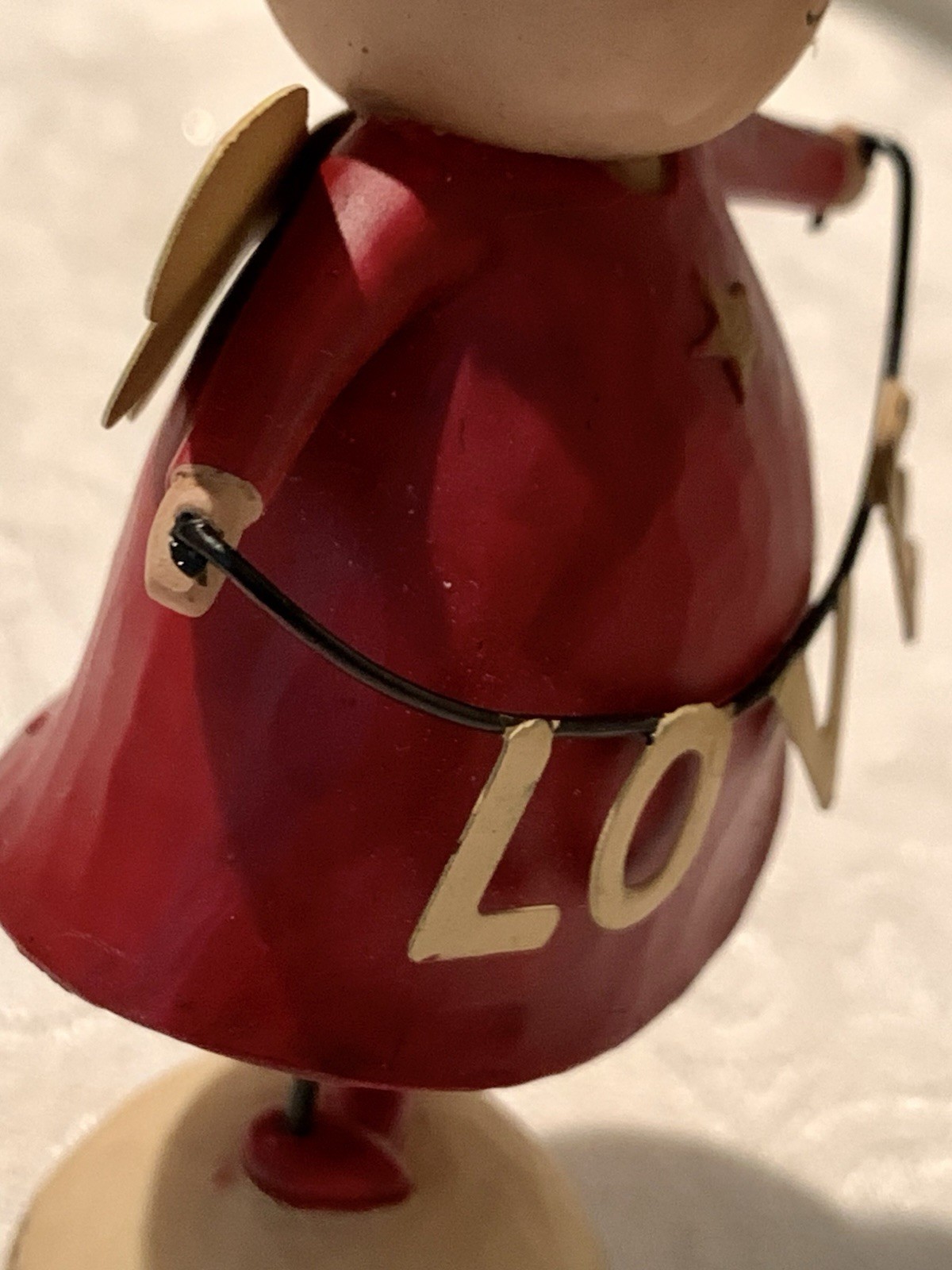 Blossom Bucket Dan Dipaolo Figurine Valentine I Love You This Much Angel 4”