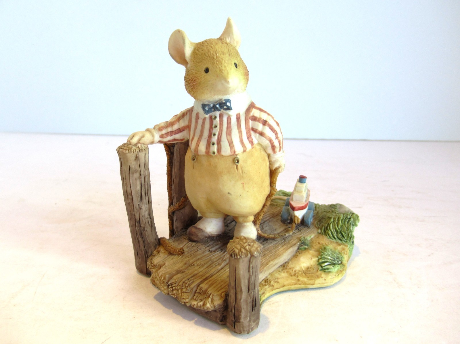 Villeroy & Boch Figurine Foxwood Tales Harvey Mouse 5 Picnic in Foxwood Marked