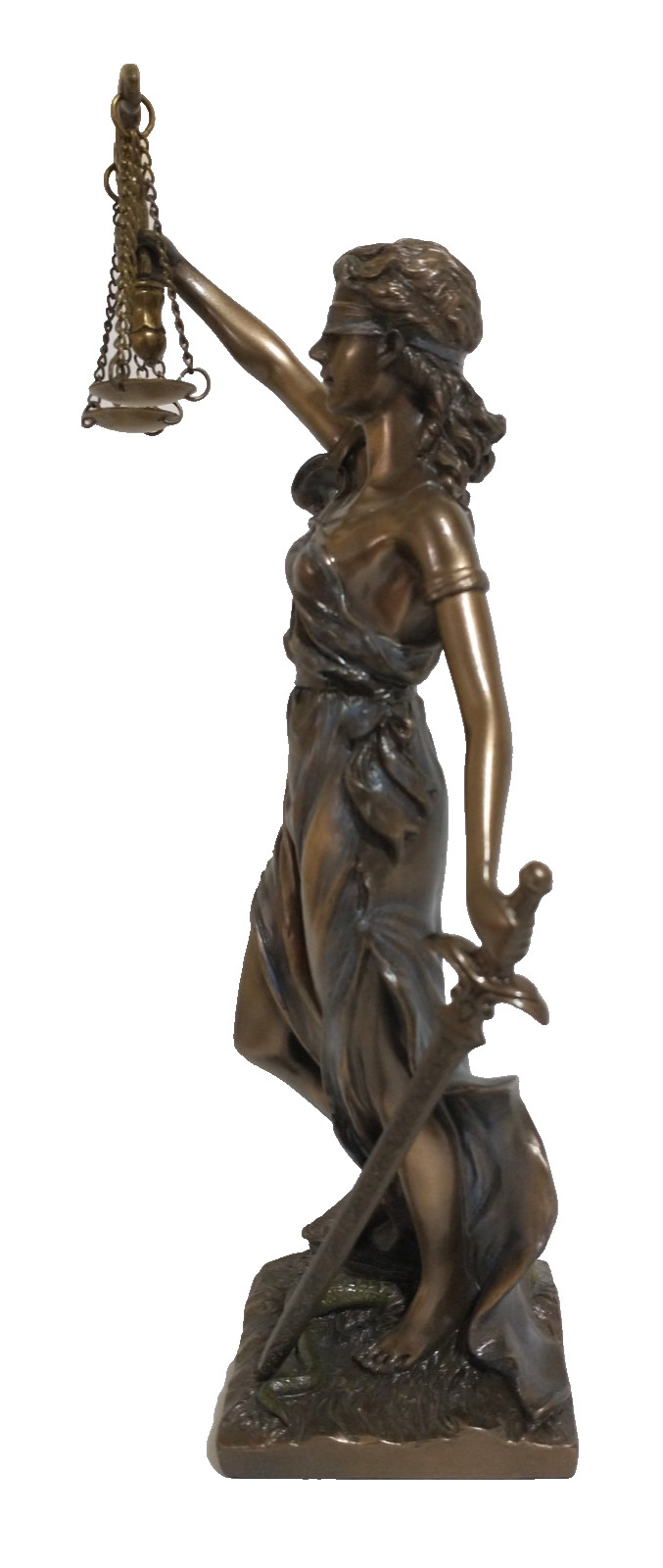 Studio Collection Veronese Design Metal La Justicia Lady Justice 7.5″ Figurine