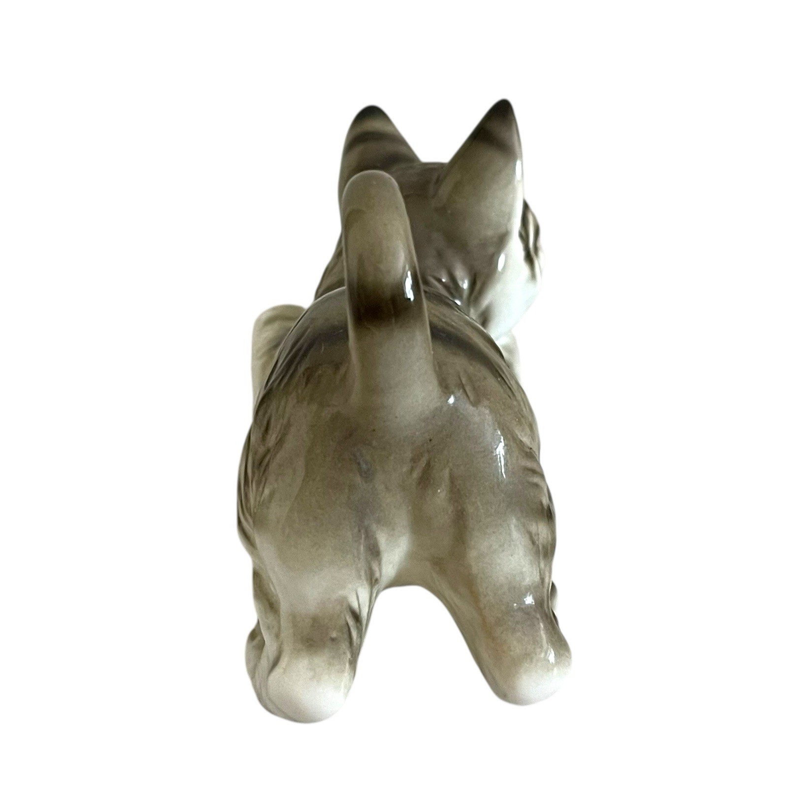 Vintage House of Global Art Bone China Playful Kitten Cat Figurine