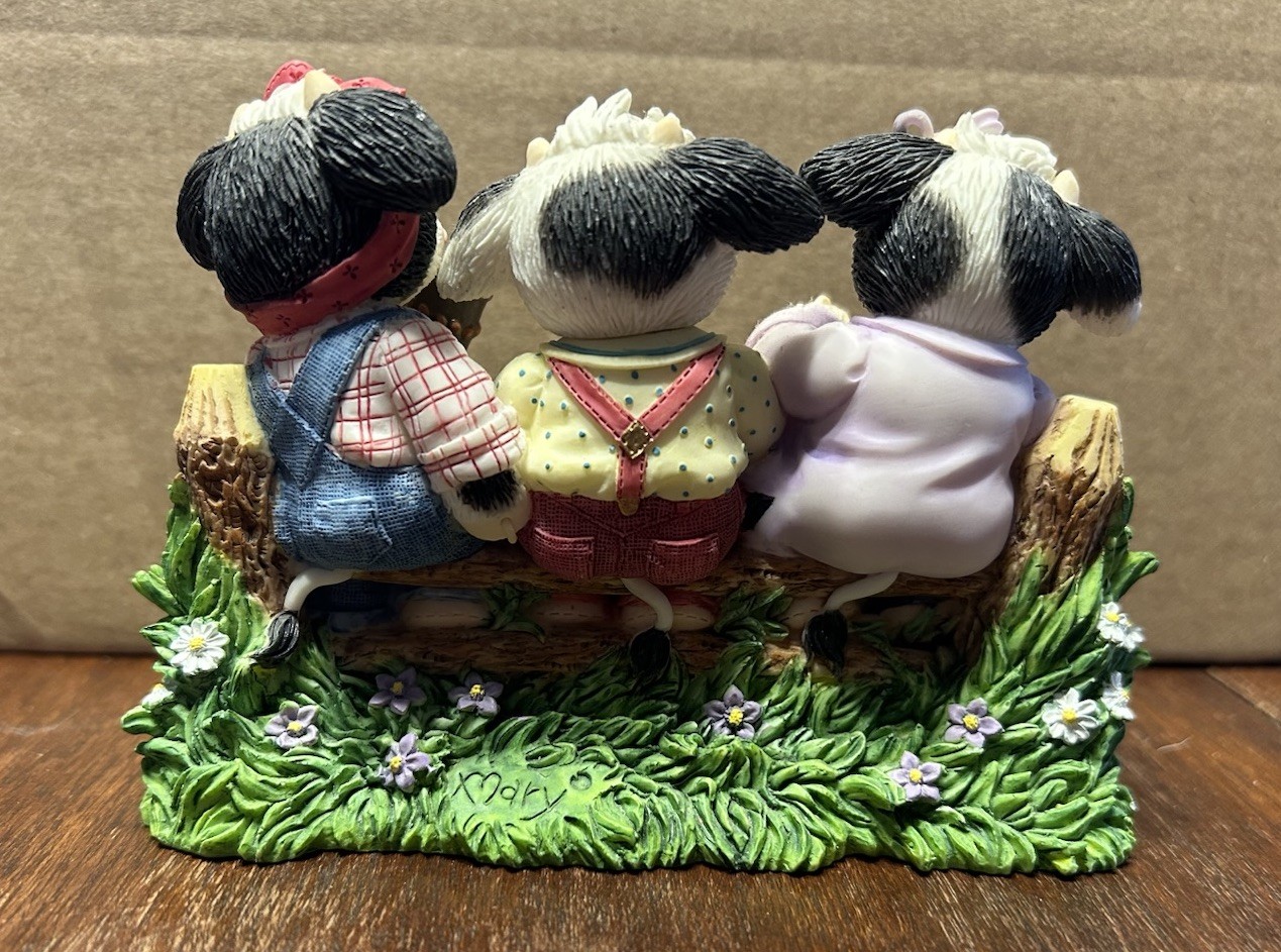 Marys Moo Moos I Scream You Scream We Love DQ Ice Cream Cow Figurine Dairy Queen