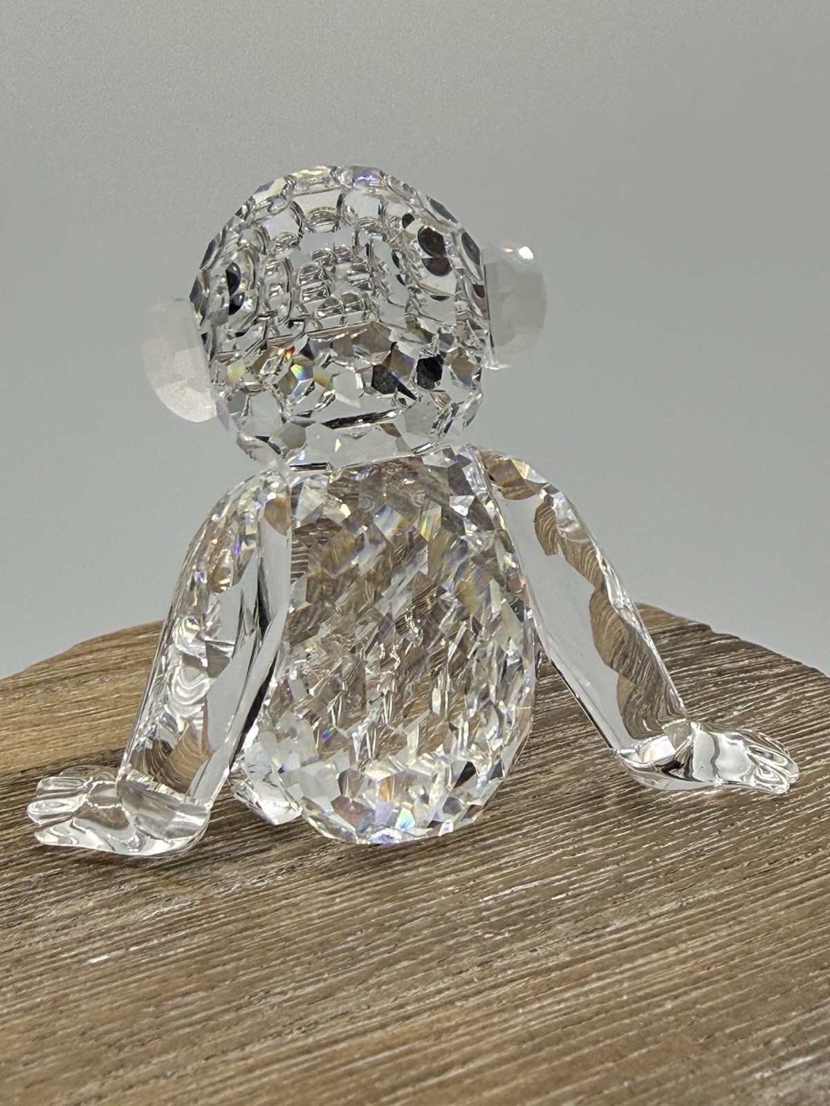 Swarovski – CHIMPANZEE A 7618 NR 000 001 Clear Crystal MIOB Never Displayed