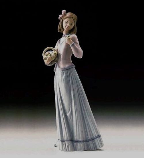 Lladro Figurine – Innocence in Bloom – #7644 Retired no box