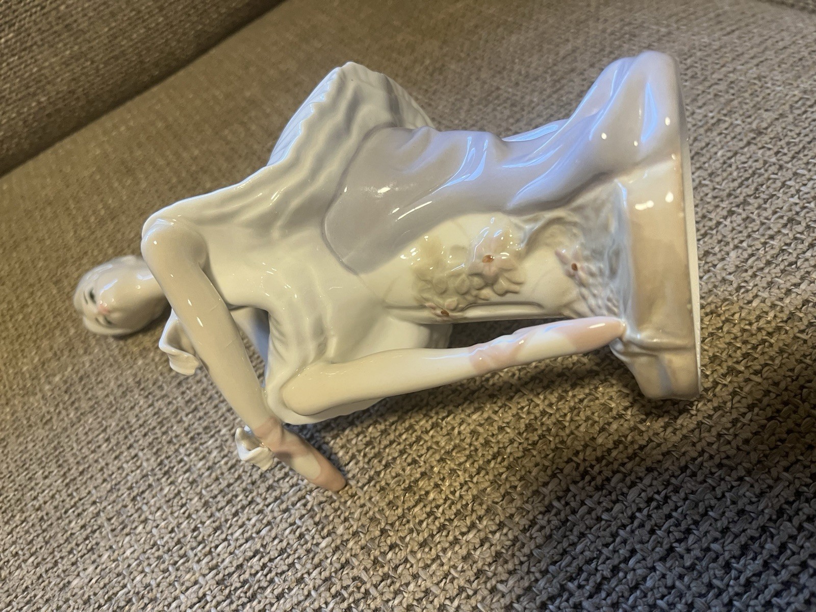 Ballet Dance Figurine Porcelain Made In Spain Very Nice