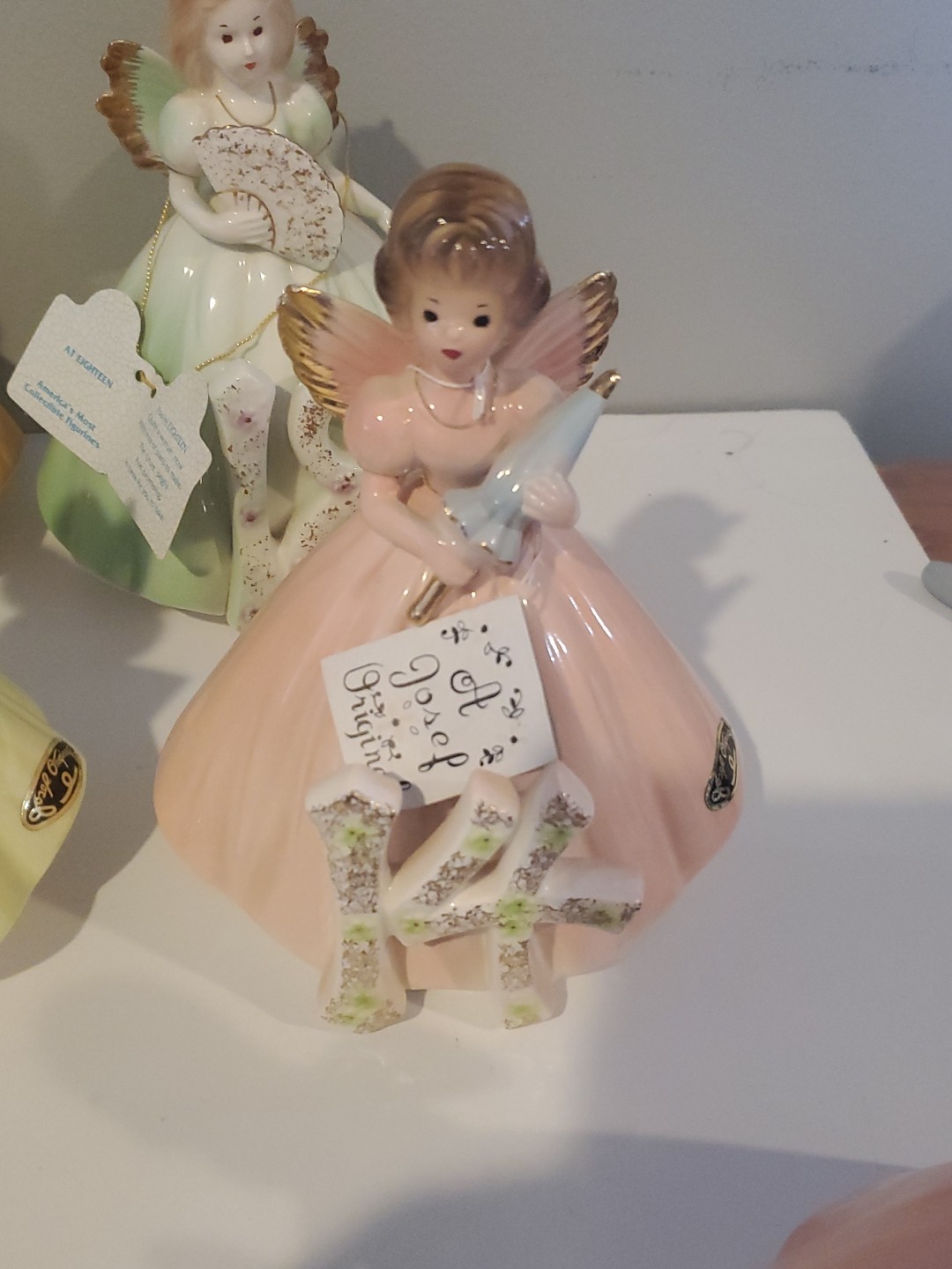 Vintage Josef Originals Birthday Girls Figurines Years 1-16 All Tags Except #2