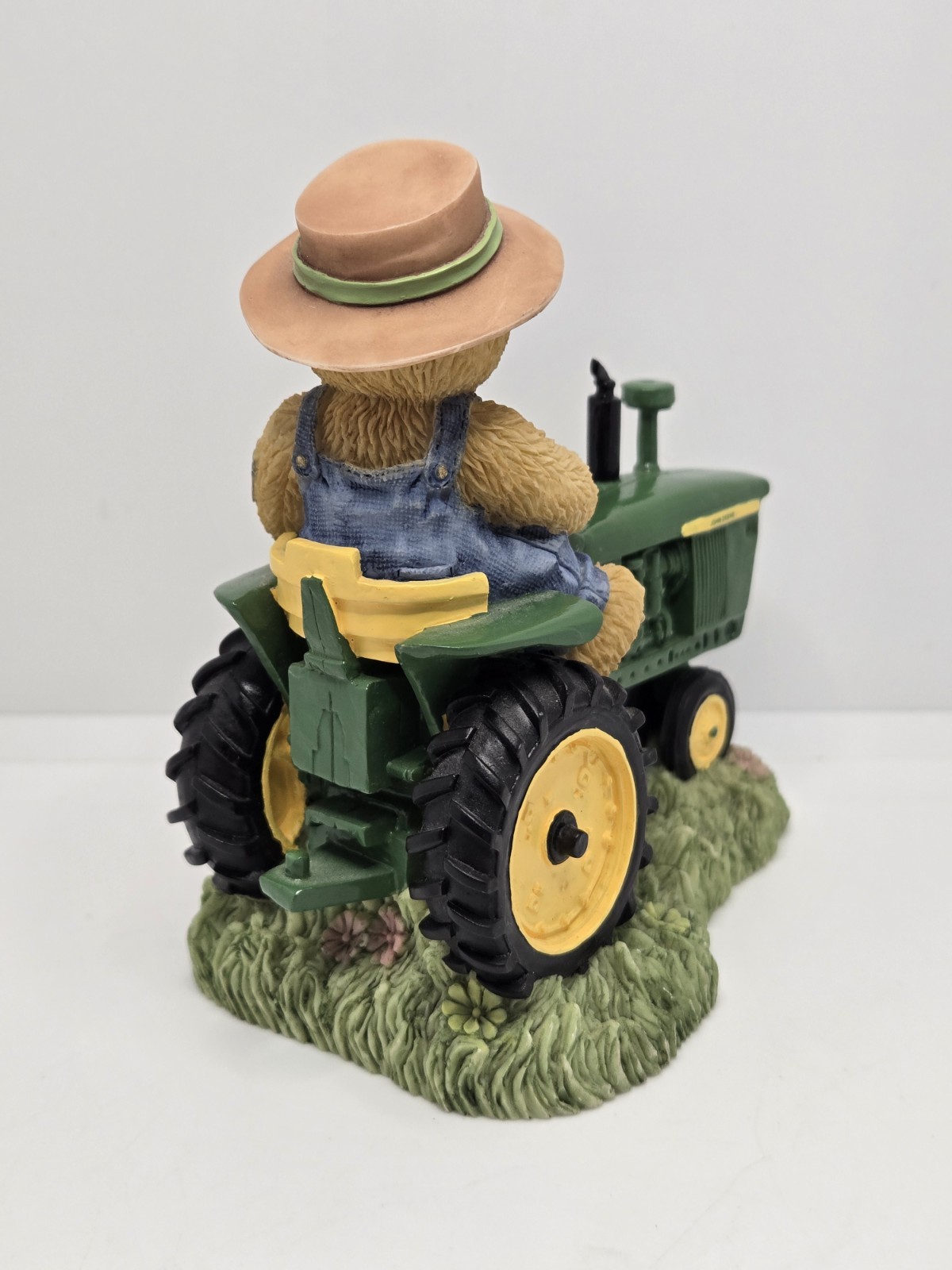 Cherished Teddies CHUCK John Deere Tractor Figurine 811734 You’ve Always Been
