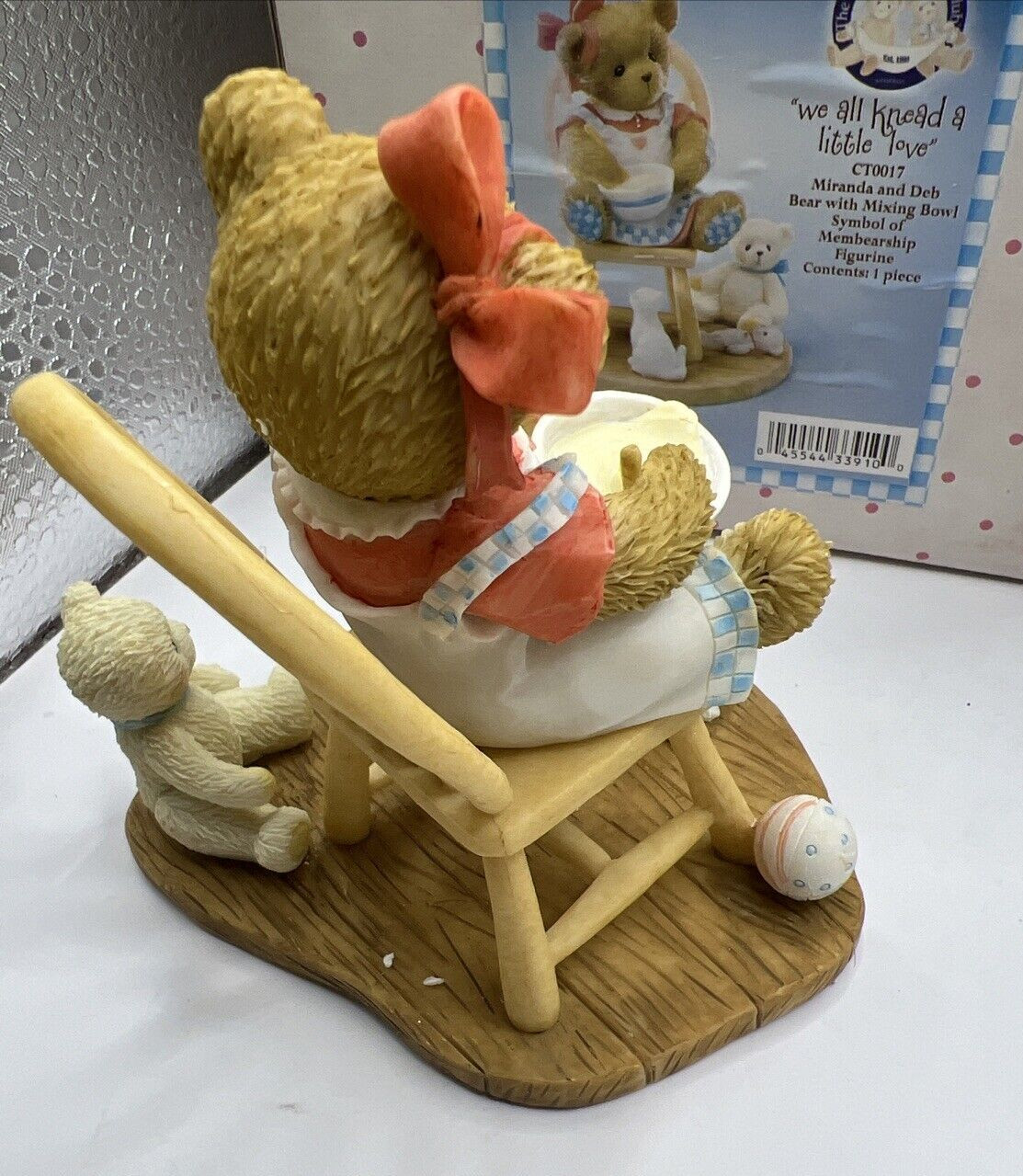 2011 Cherished Teddies Miranda & Deb Kit Recipe Box #CT0017 “We all need love”