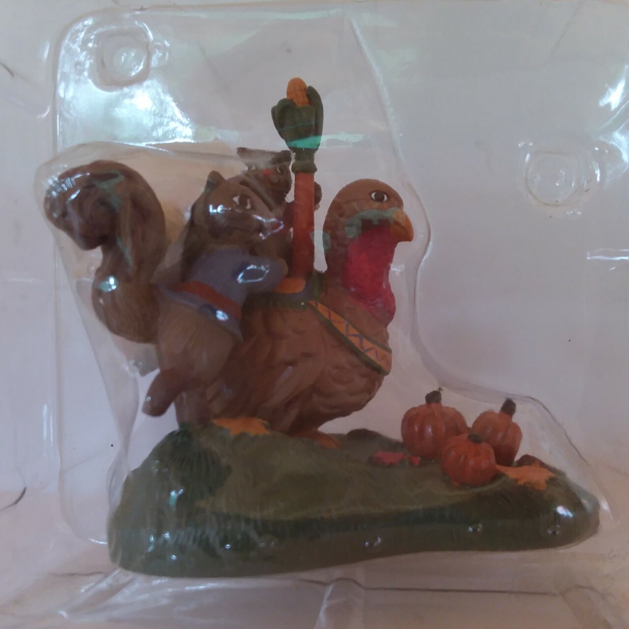 Vintage 1993 Avon Carousel Wonderland Miniatures Collection – “Hold on Tight”