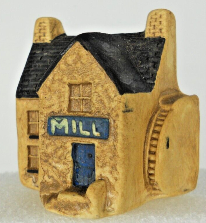 Philip Laureston Ceramic Miniature Building Façade Vintage “Mill” UK#701 England
