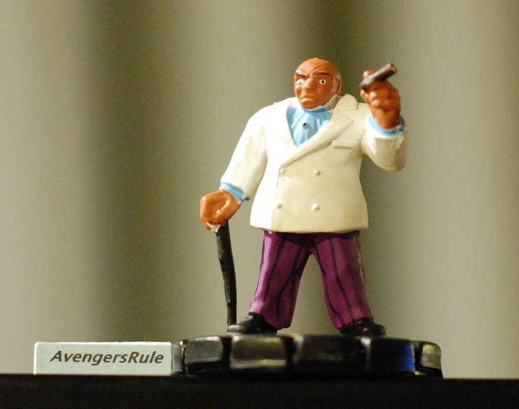 Marvel Heroclix 10 Figure Lot #76 Kingpin Boomerang Blade Falcon Vulture Wizard