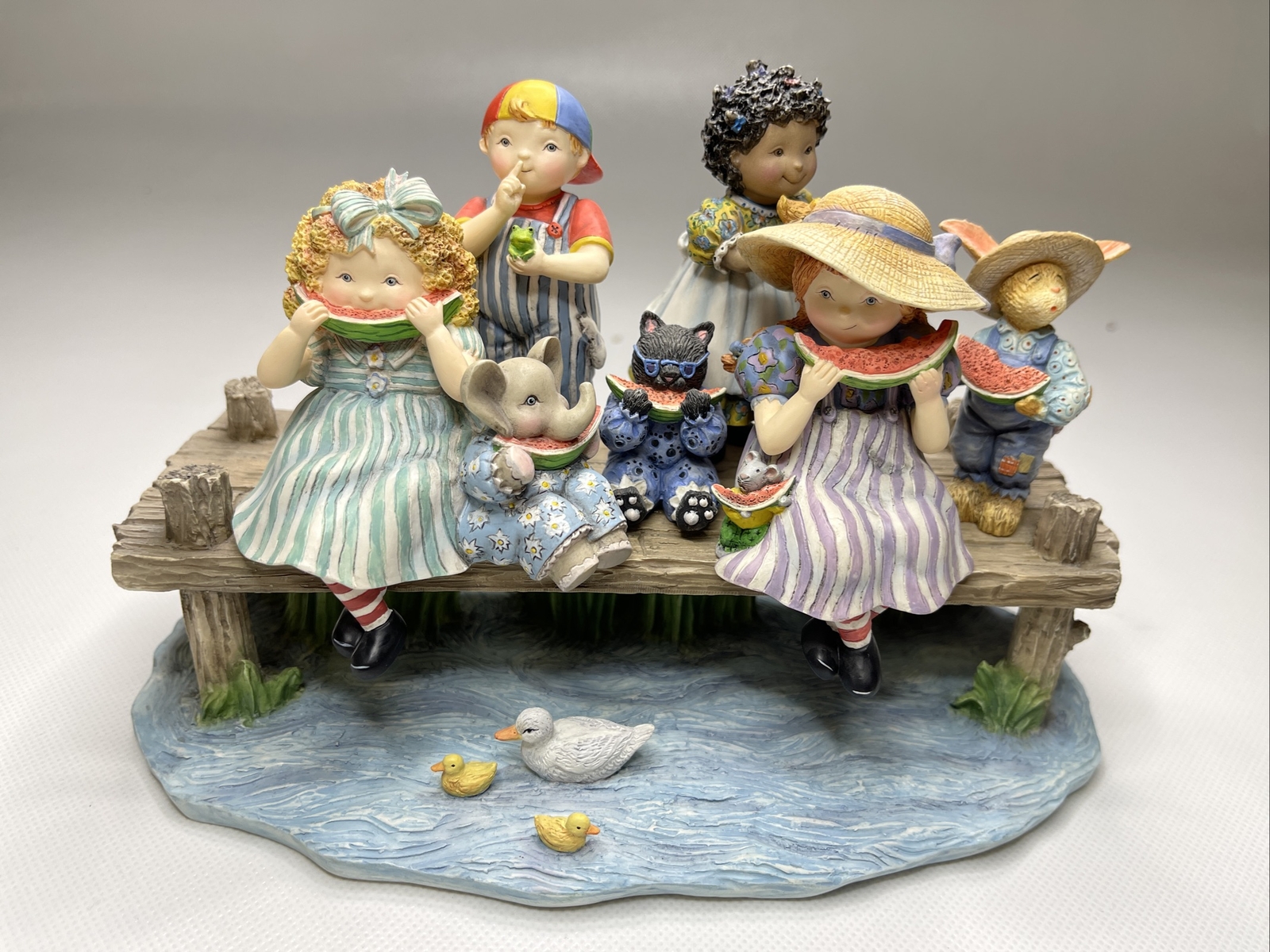 LANG & WISE Sherri Buck Baldwin – 1998 1st Edition Watermelon Kids