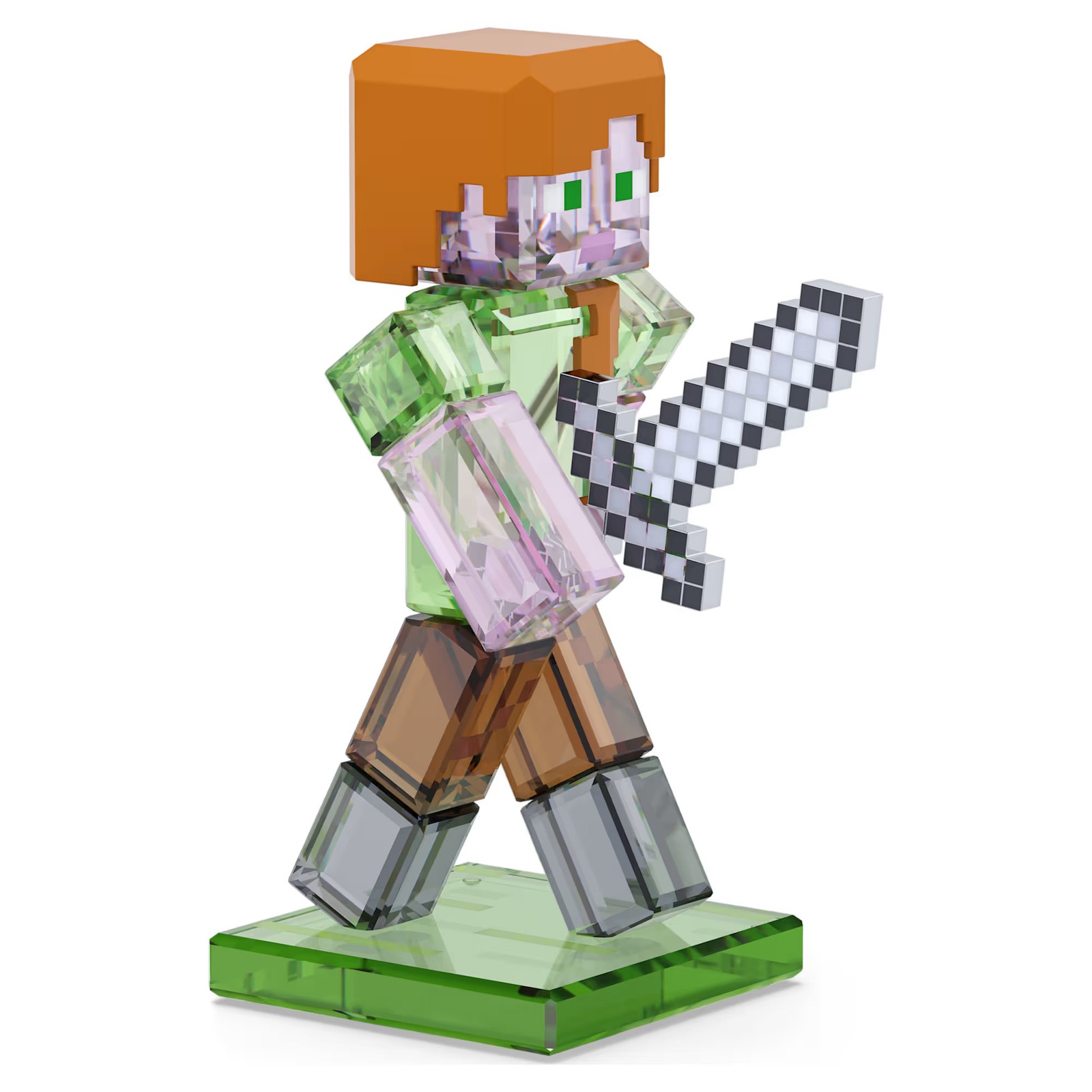 Swarovski Minecraft Alex Figurine Decoration, Multicolored, 5701271