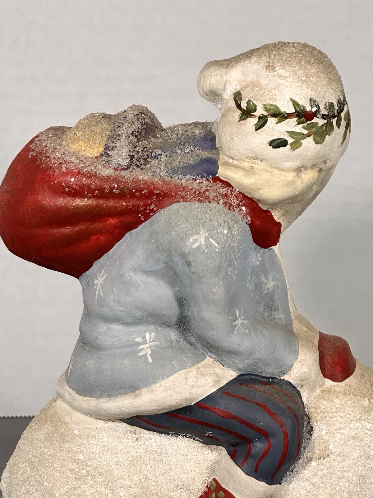 Walnut Ridge Arctic Ride Santa Polar Bear LE 261/500 2002 Kathi Lorance Bejma 9”