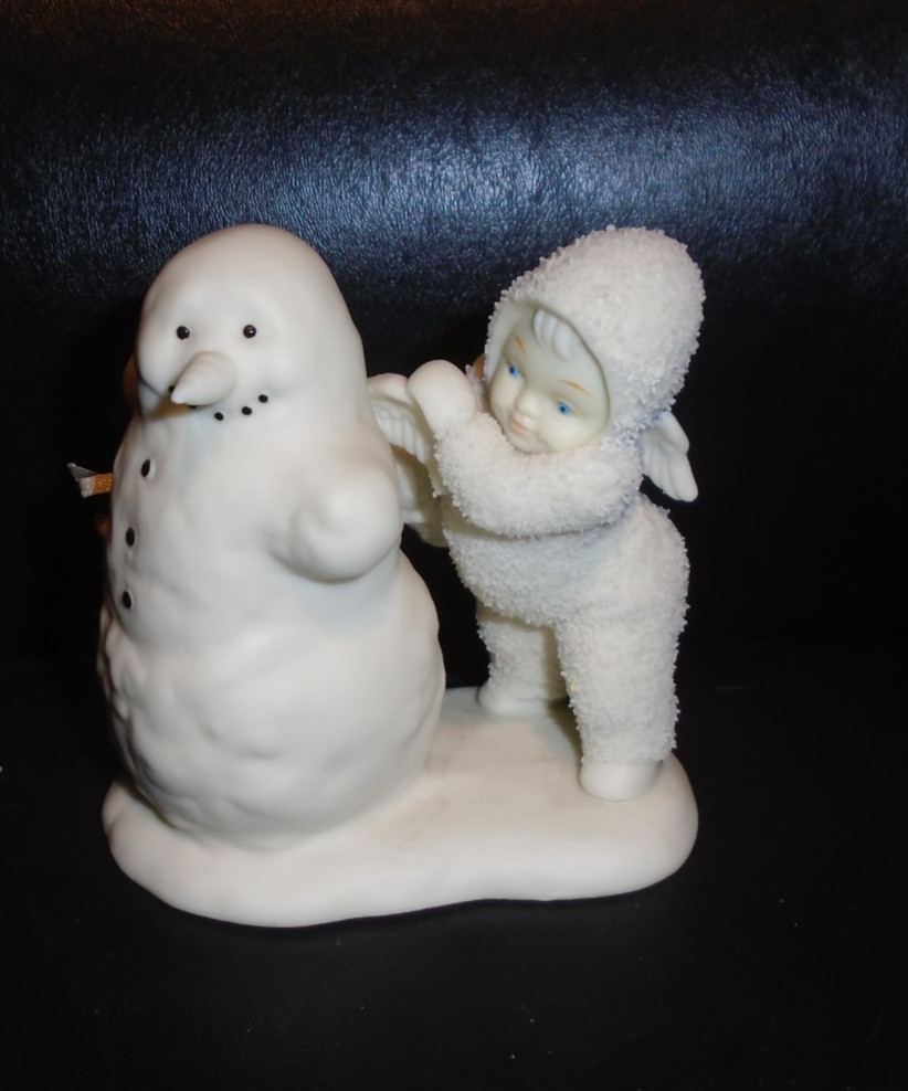 RETIRED 1996 DEPT 56 SNOWBABIES “YOU NEED WINGS TOO” FIGURINE #68818