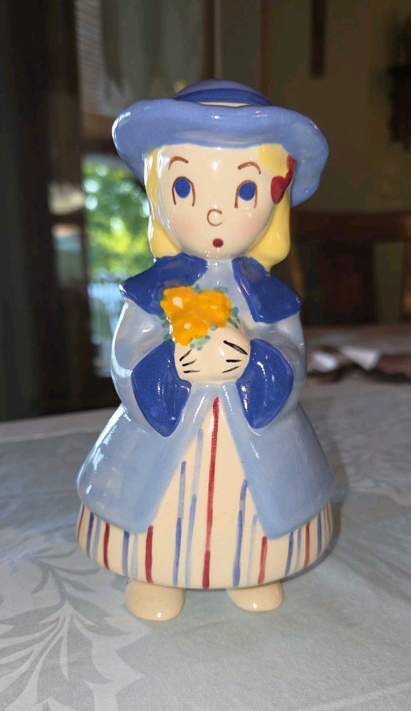 1940s Brayton Laguna “Miranda” Girl Figurine Vintage No Damage Great Condition