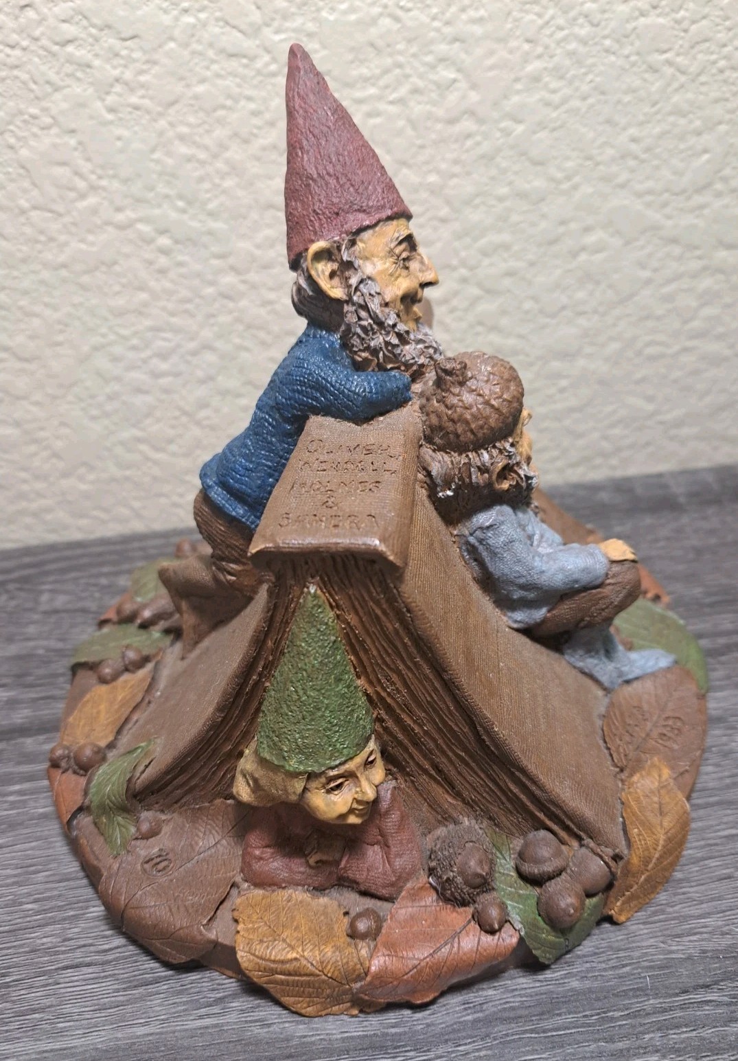 General Statutes Law Oliver Wendell Holmes & Sandra TOM CLARK GNOMES Figurine 88
