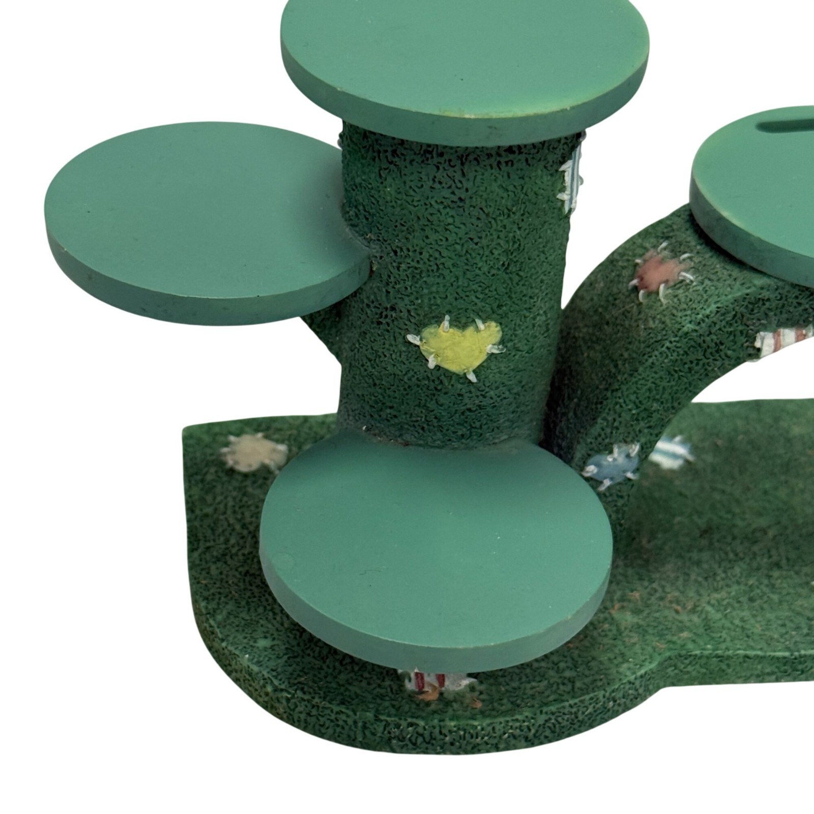 Calico Kittens Garden Display Stand Designed to Hold Six Small Figurines 1996