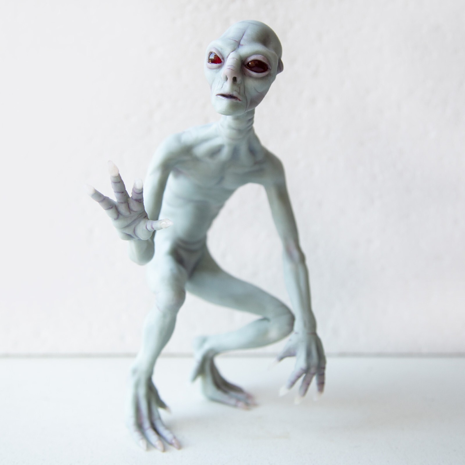 Rake monster, Arizona state cryptid creature OOAK creepy doll the Rake sculpture
