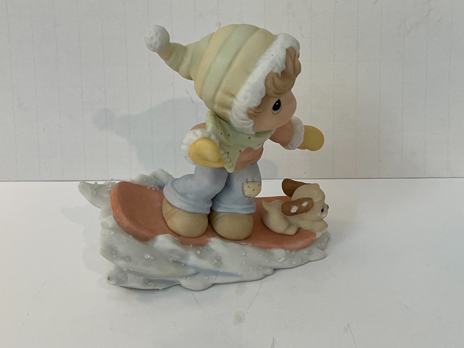 Precious Moments Porcelain Figurine “There’s Sno-Boredom With You” Girl Skating