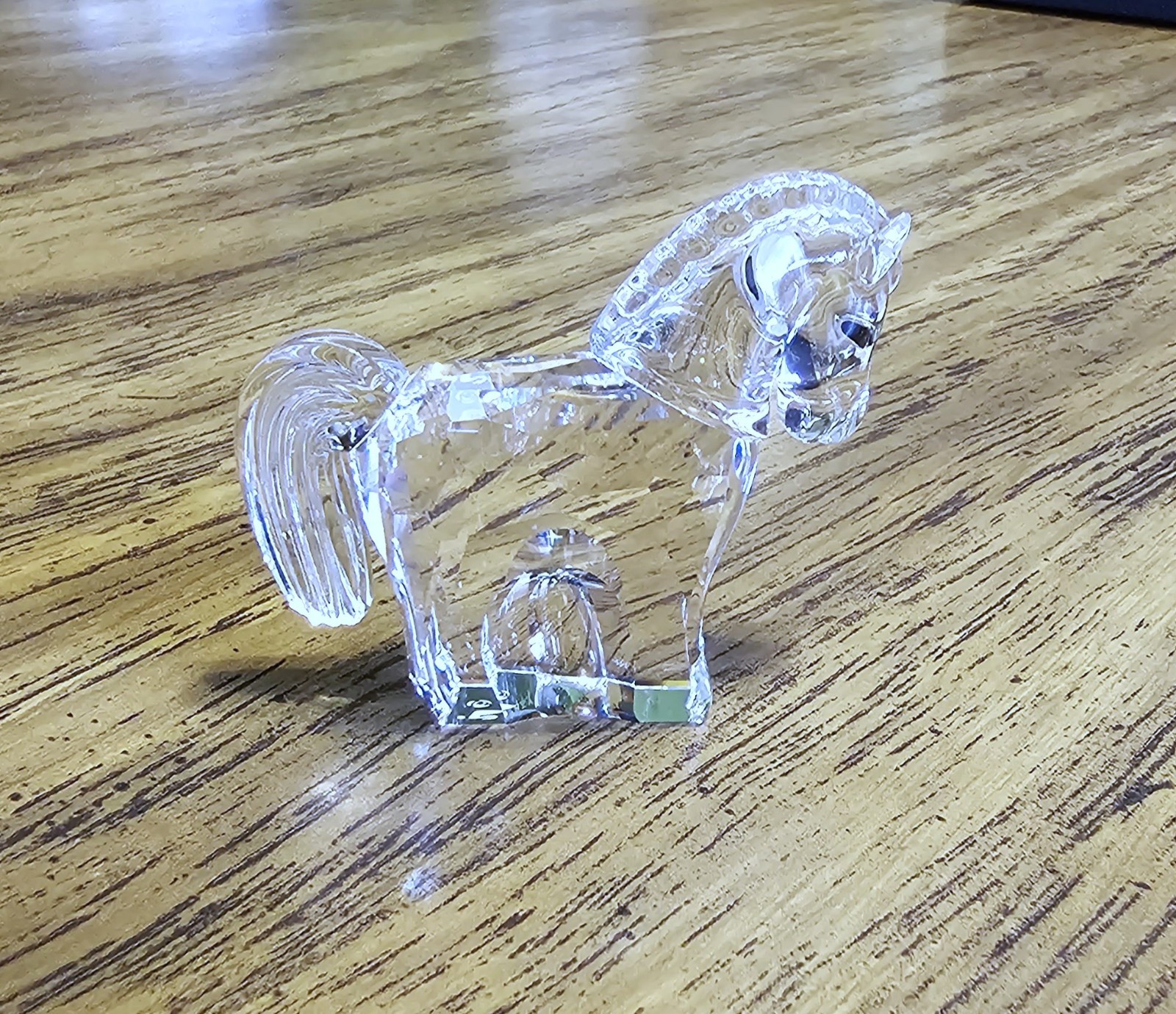 🐴 Swarovski Crystal 2002 “Chinese Zodiacs”, Small, Pony / Horse Figurine, Box