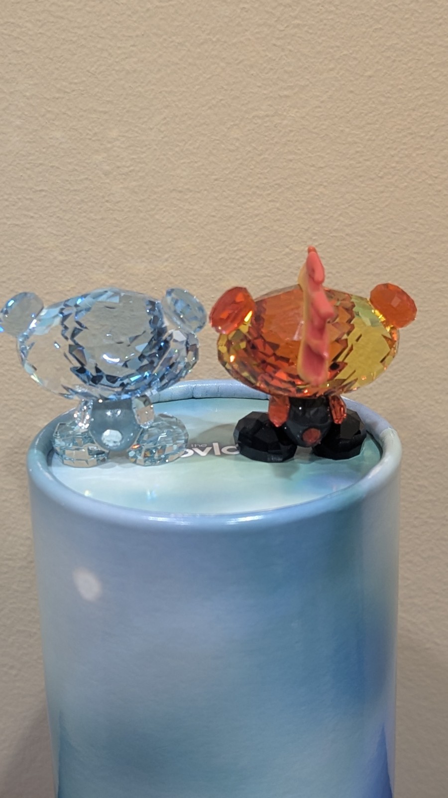 AUTHENTIC Swarovski 5004496 Bo Bear Fire & Ice Figurine With Box