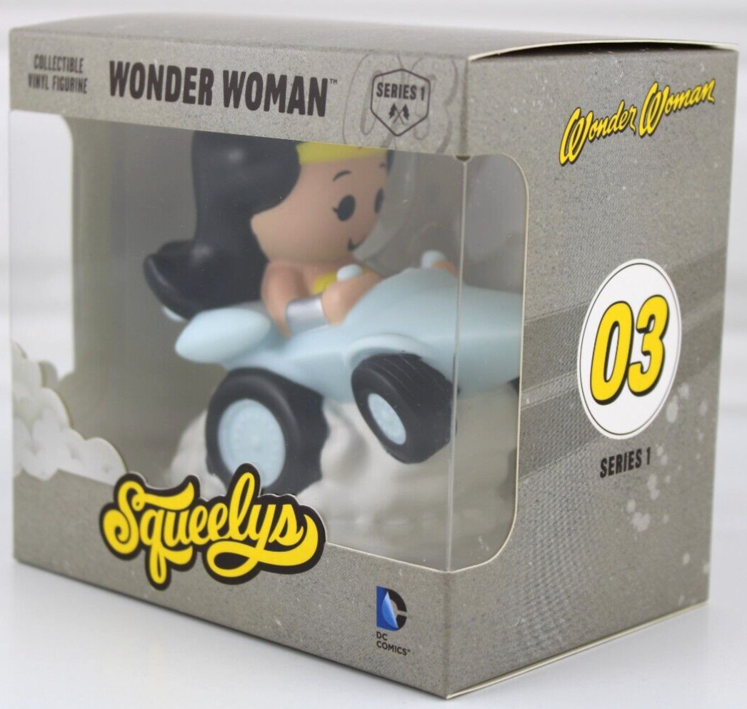 Hallmark DC Comics wonder Woman Squeelys Vinyl Figurine Series 1 Exclusive 2016