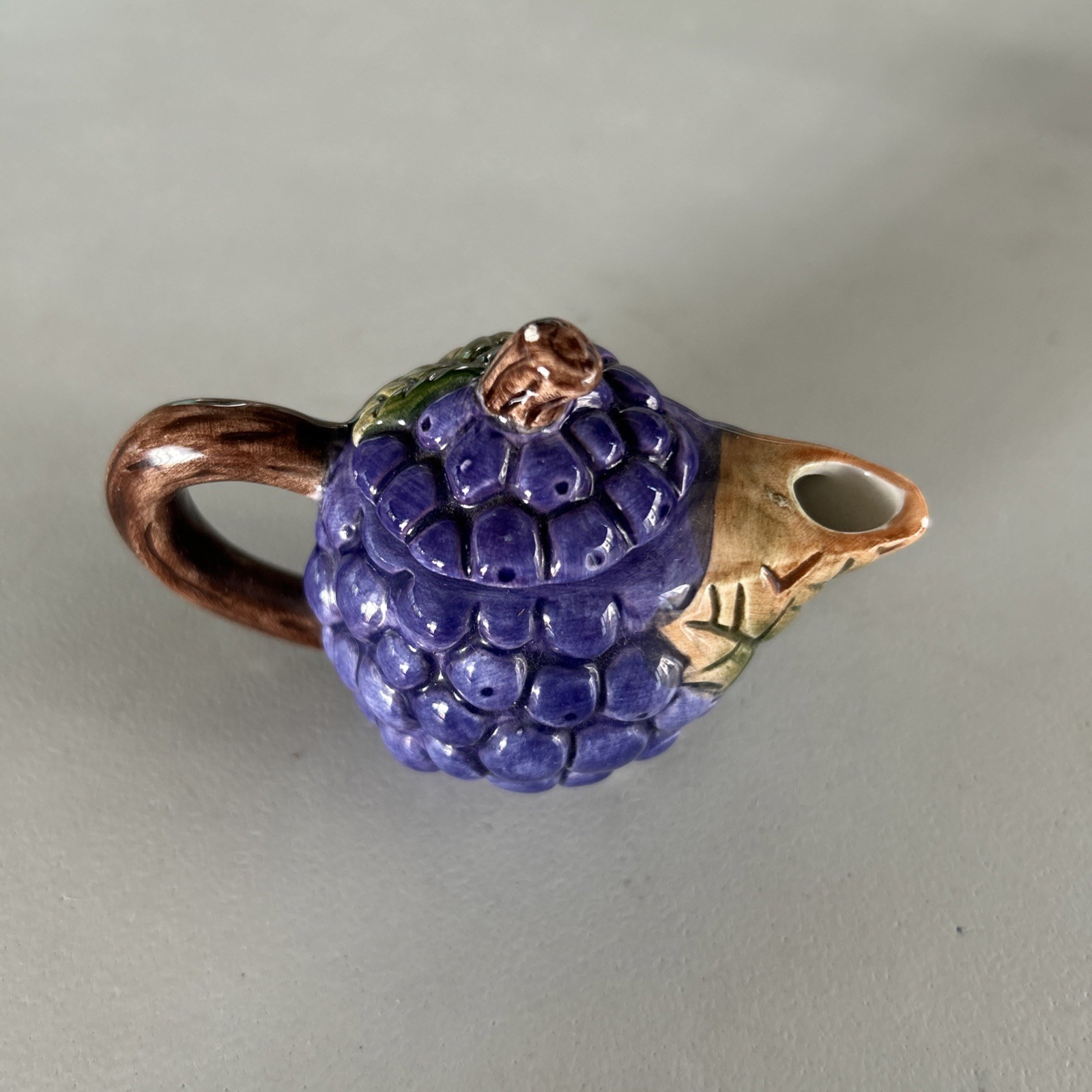 Miniature Grape Teapot Collectable by Wang’s International