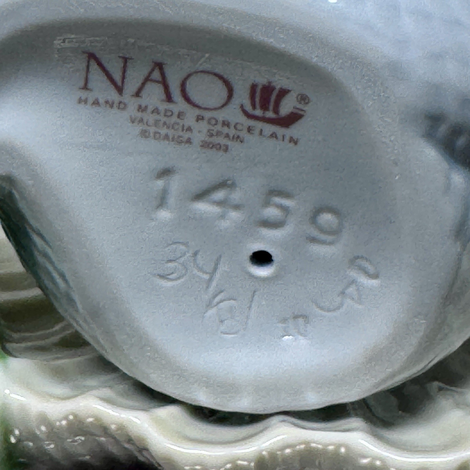 NAO Lladro Sea Maiden Mermaid Figurine 1459 With Shell Base Porcelain Boxed Set⁠