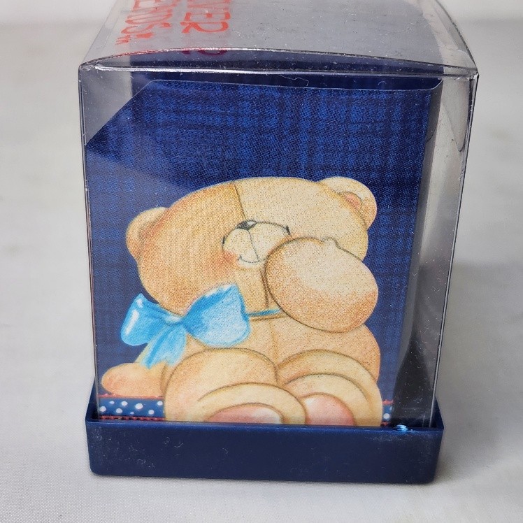 Andrew Brownsword Forever Friends Bear w/Letter V Hallmark Figurine in Box #1294