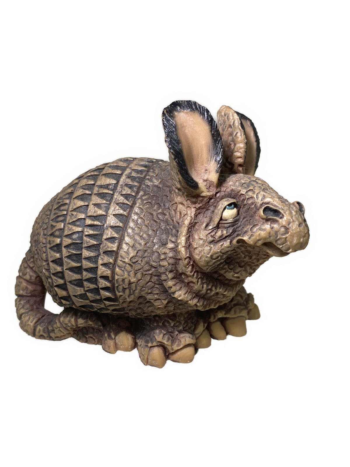 Frumps Roady Armadillo Resin Figurine Vtg 1982 Animal Armored Mammal