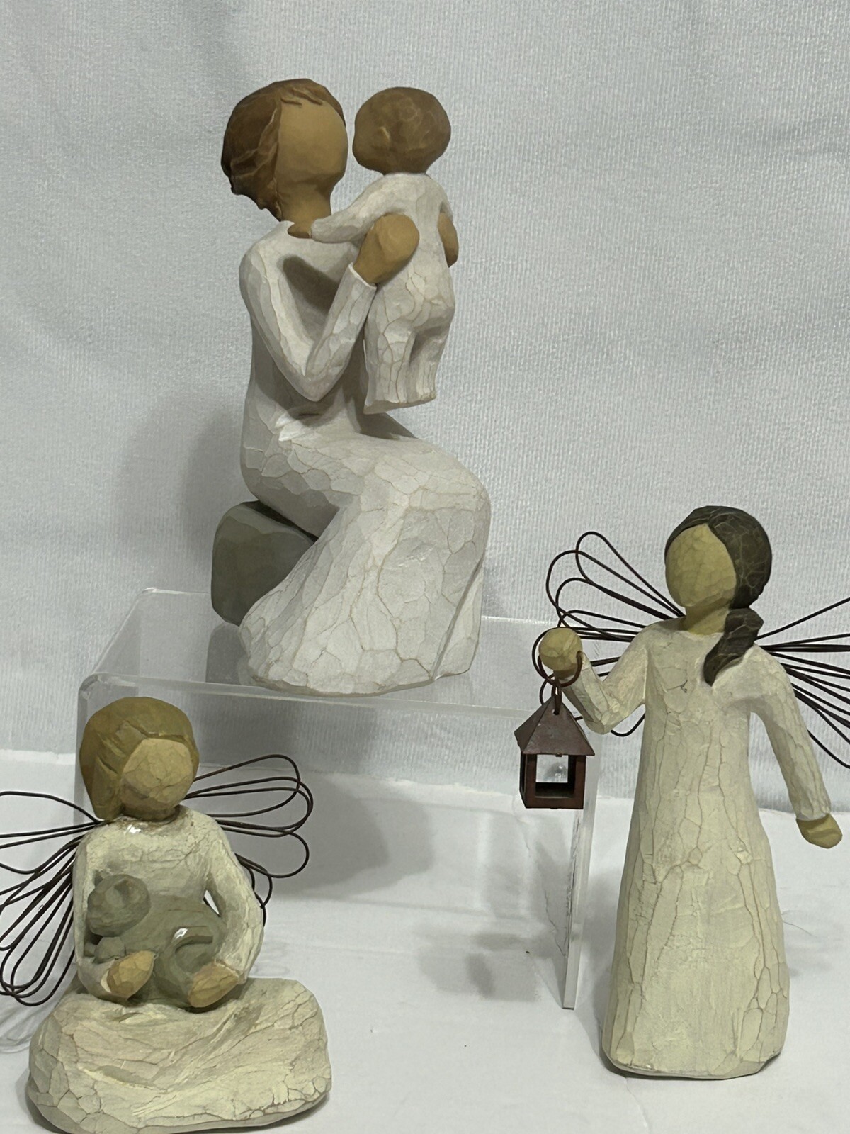 Willow Tree Series of 3: Grandmother,Angel Of Hope,Angel Of Kindness Susan Lordi