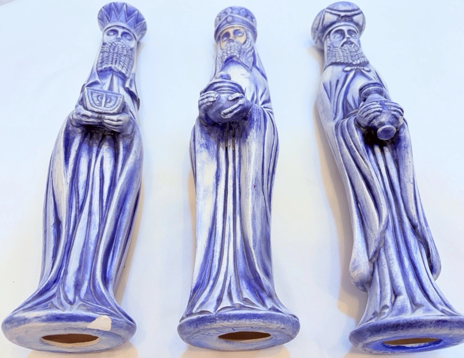 Greek Statues; (“Three Wise Men”).