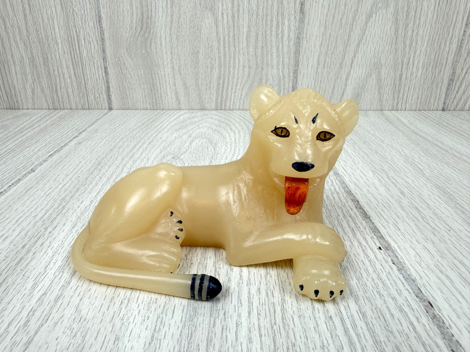 Vtg 1976 Metropolitan Museum of Art King Tut Egyptian Lion Resin Figure MMA