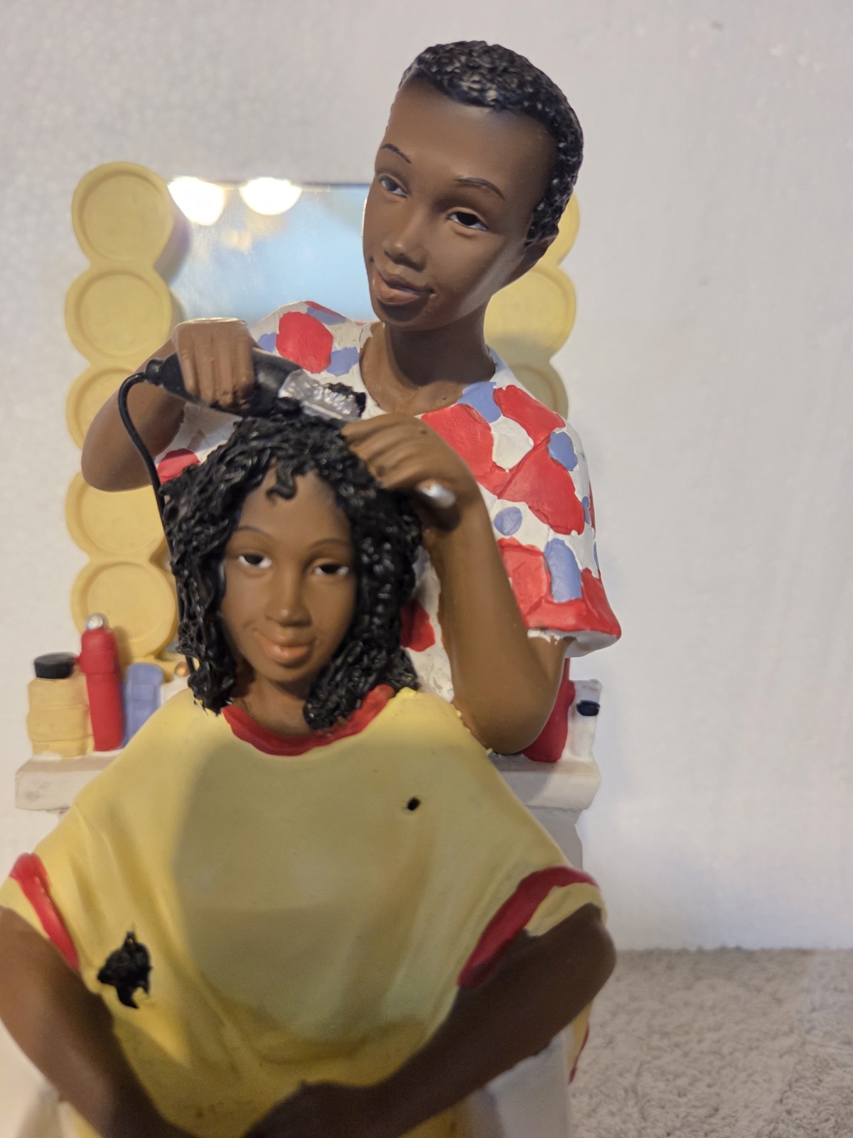 Vintage Black Hair Salon Figurines Not Annie Lee “All That Glitters”