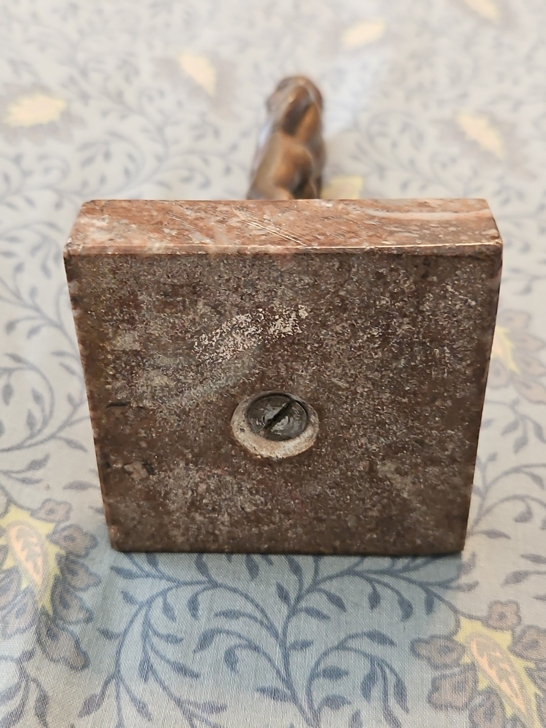 Vintage Bronze Statue Peeing Boy Souvenir.