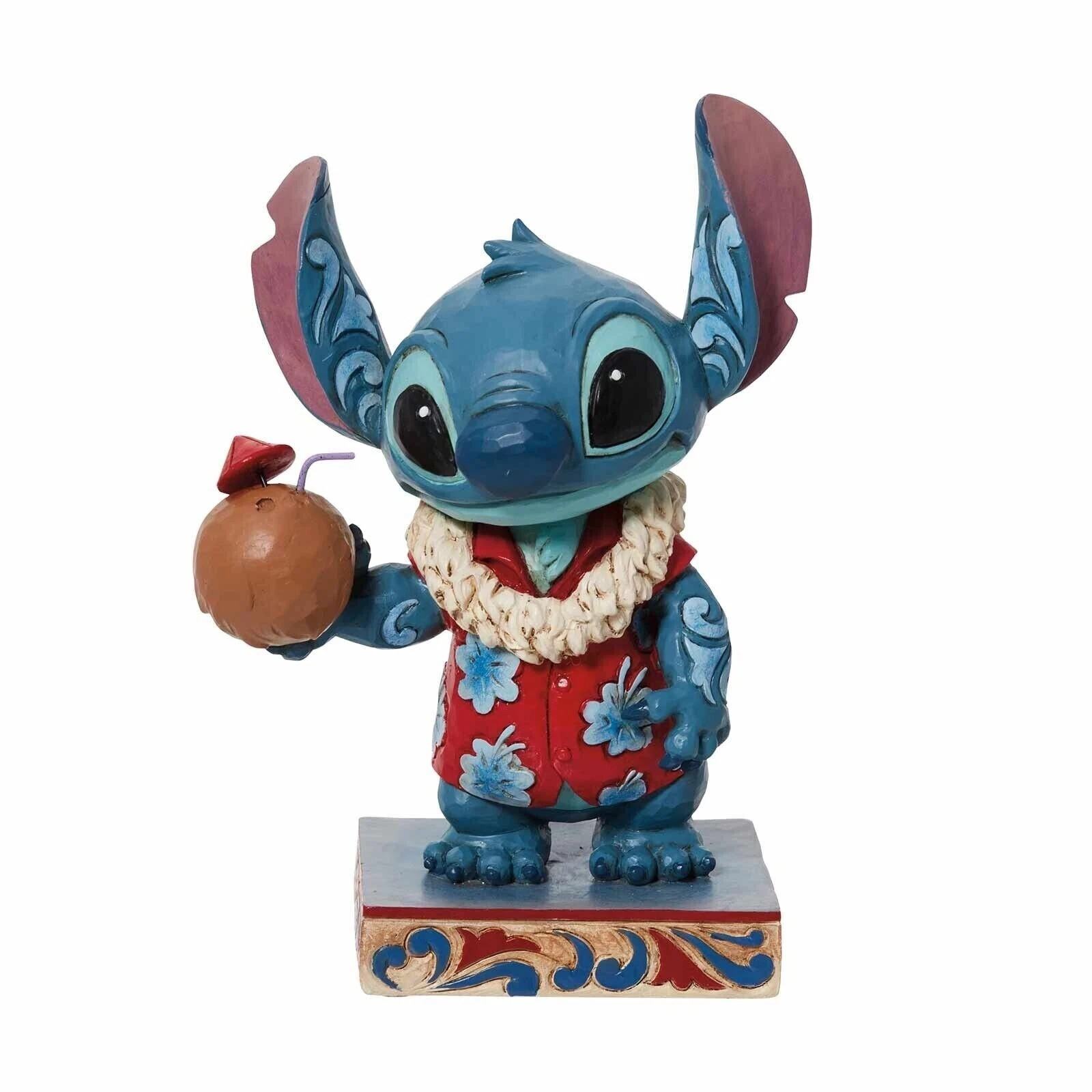 Jim Shore Disney Traditions Stitch Hawaiian Tropical Delight Figurine 6011935