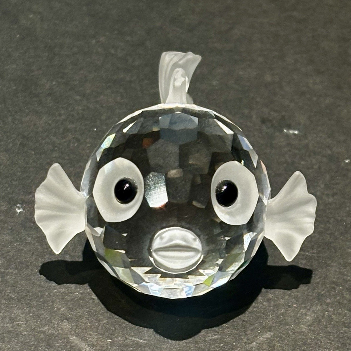 Swarovski Crystal Blowfish (Puffer Fish) 2.5 in L x 1.25in H MED – Unboxed MINT