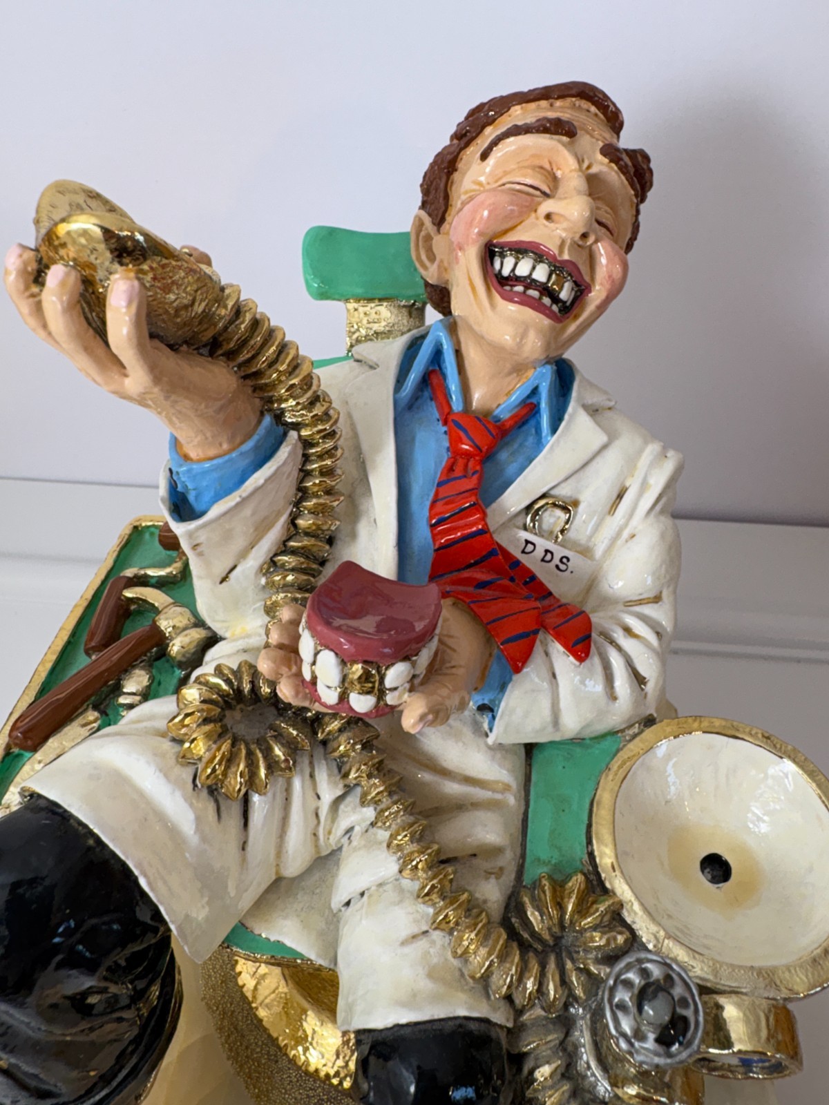 Ron Lee 91 Dentists DDS Laughing G Limited Edition Large Figurine